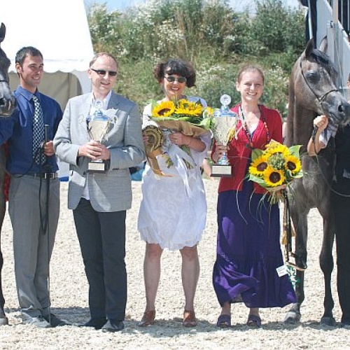 Gold & Silver Medal for Chrcynno-Palace Stud, International A Show, Denmark 2010/ by Mateusz Jaworski